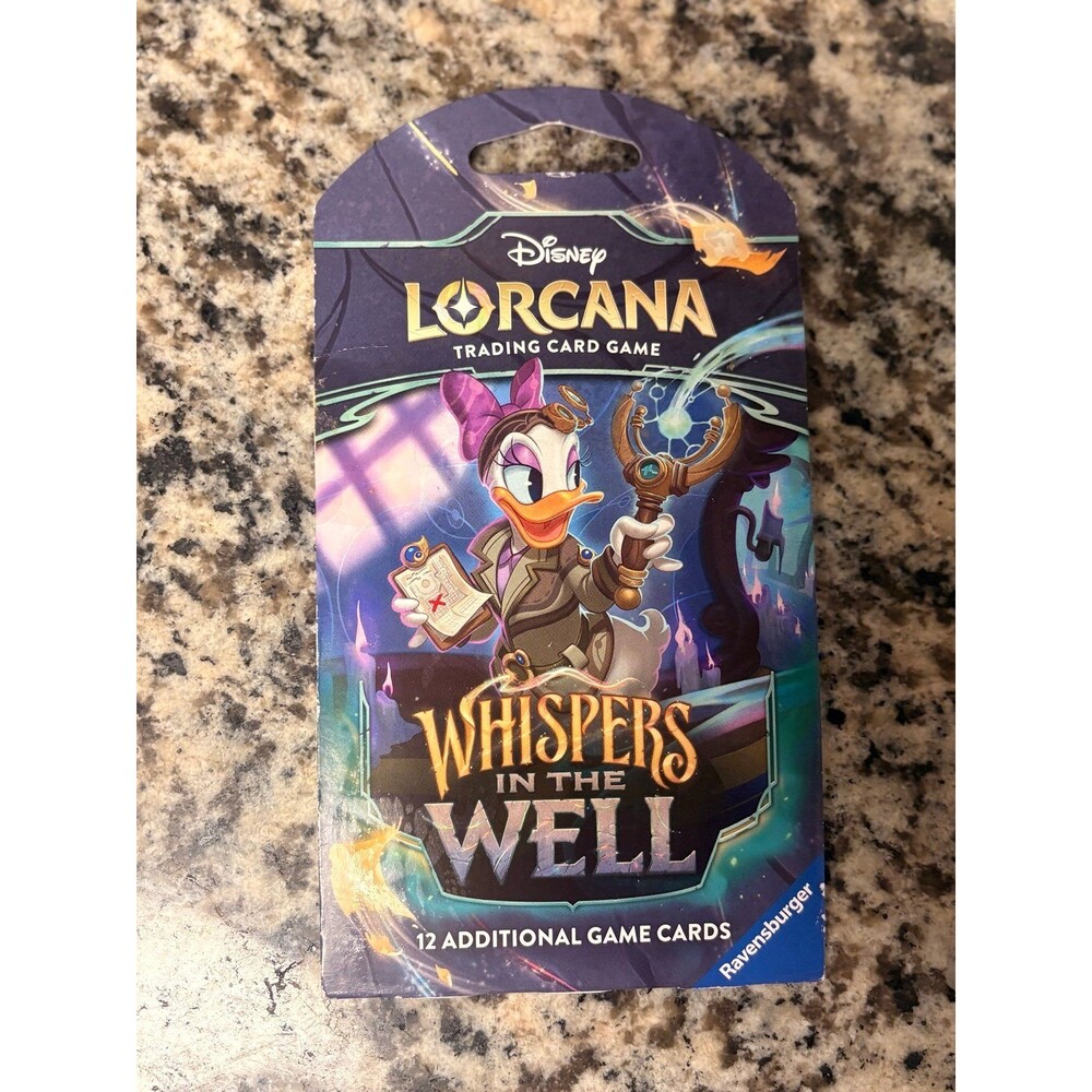 Lorcana Disney Whispers In The Well 12 Additional Game Cards NEW Unopened